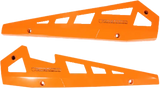 P141221OR-446 Pro Armor Rock Sliders Orange Pol - RV and Auto Parts