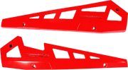P141221RD-293 Pro Armor Rock Sliders Red Pol - RV and Auto Parts