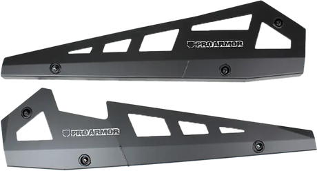 P141221SLR Pro Armor Rock Sliders Solar Black Pol - RV and Auto Parts