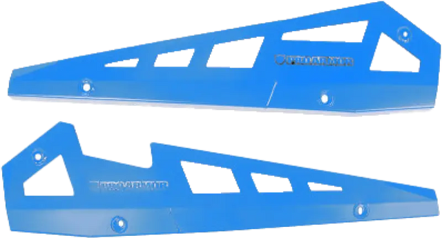 P141221VB-689 Pro Armor Rock Sliders Voodoo Blue Pol - RV and Auto Parts