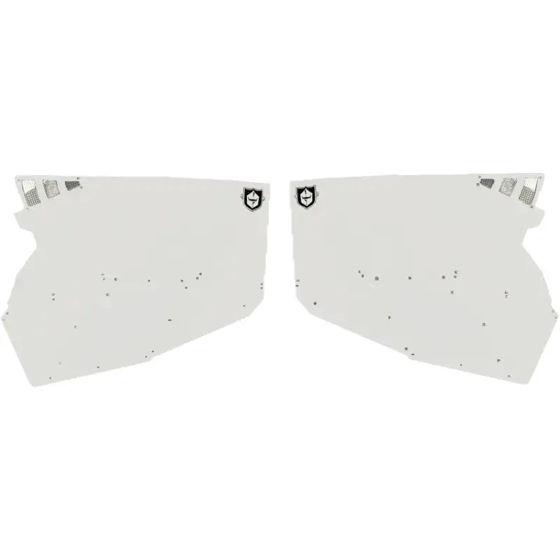 P141228RWH-133 Pro Armor Stealth Door Skins White Pol - RV and Auto Parts