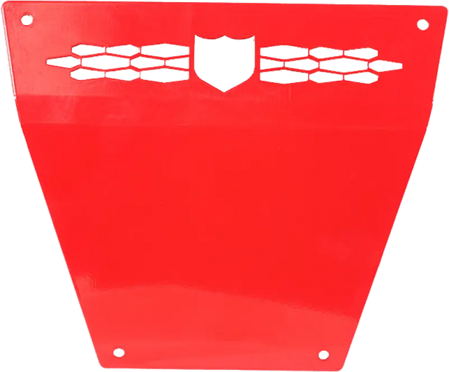 P141P363RD-293 Pro Armor Front Race Skid Plate Red Pol - RV and Auto Parts