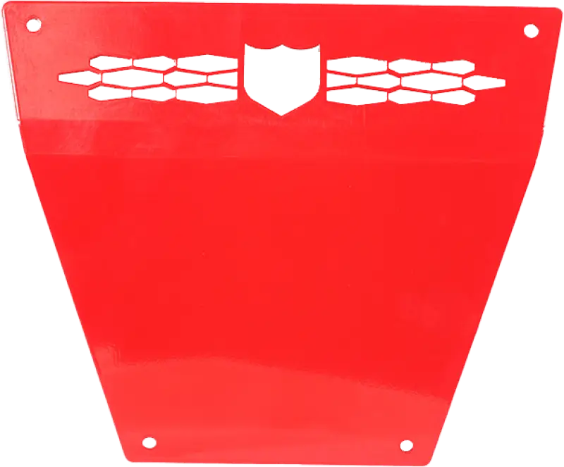 P141P363RD-293 Pro Armor Front Race Skid Plate Red Pol - RV and Auto Parts