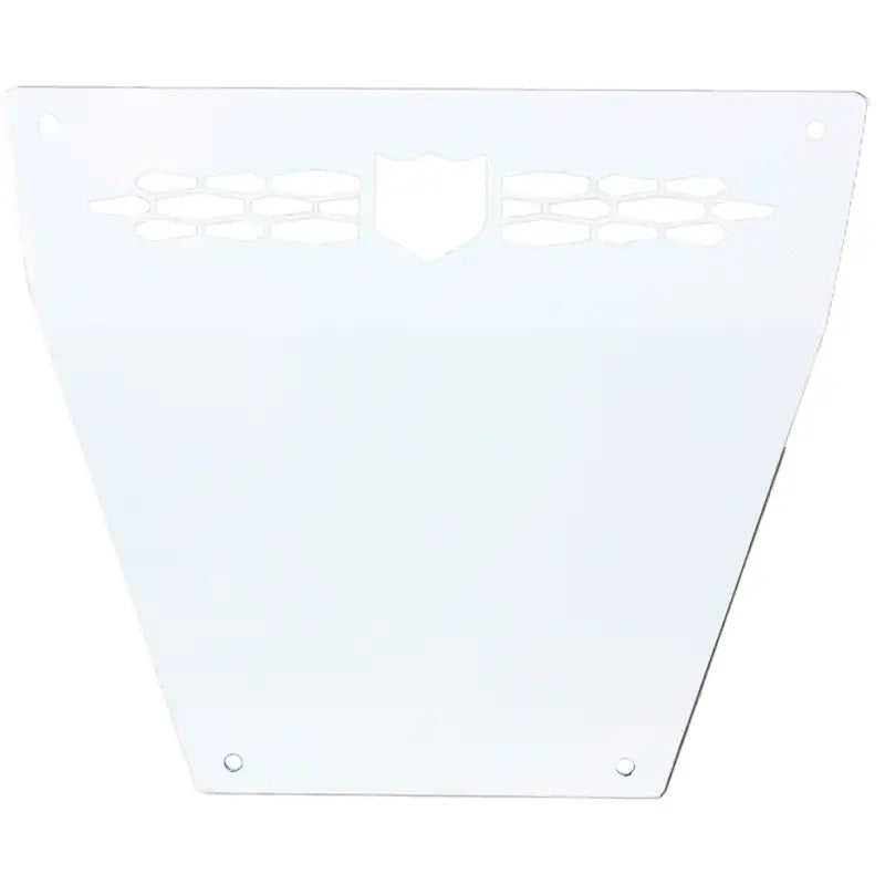 P141P363WH-133 Pro Armor Front Race Skid Plate White Pol - RV and Auto Parts