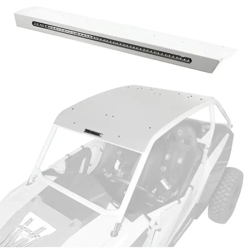 P141R123MWP Pro Armor Asylum Roof W/ Light Bar Matte White Pearl - RV and Auto Parts