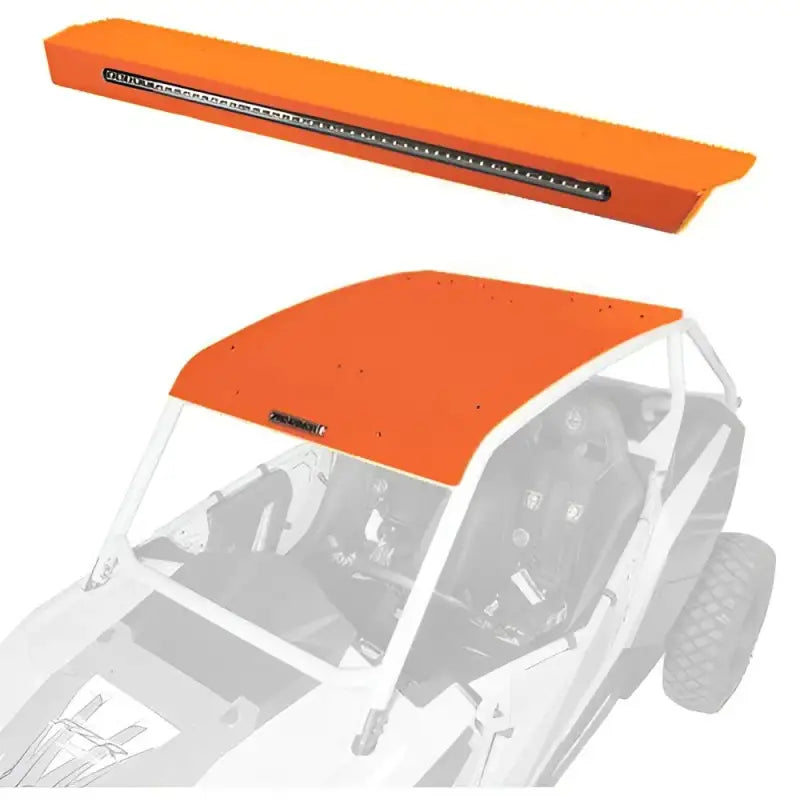P141R123OR Pro Armor Asylum Roof W/ Light Bar Orange - RV and Auto Parts