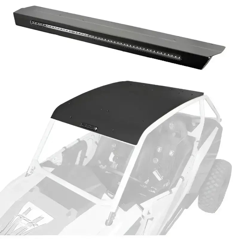 P141R123SLR Pro Armor Asylum Roof W/ Light Bar Solar Black - RV and Auto Parts