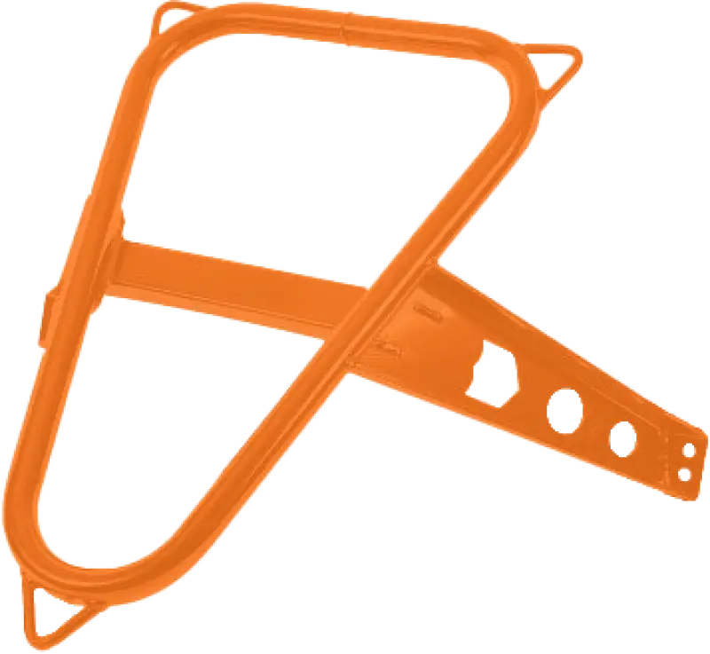 P141U300OR-446 Pro Armor Spare Tire Mount Orange Pol - RV and Auto Parts