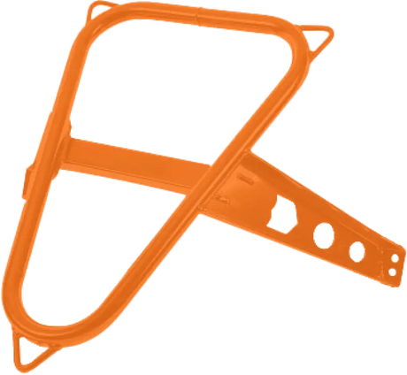P141U300OR-446 Pro Armor Spare Tire Mount Orange Pol - RV and Auto Parts