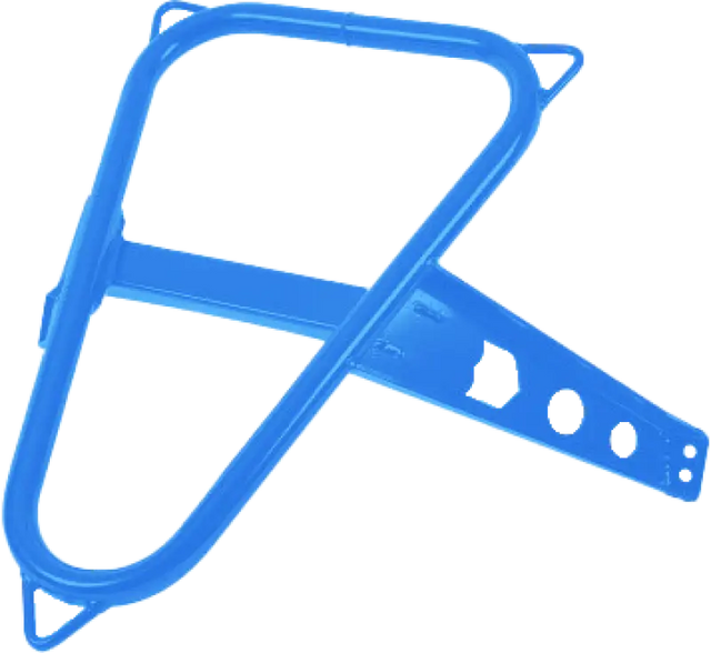 P141U300VB-689 Pro Armor Spare Tire Mount Voodoo Blue Pol - RV and Auto Parts