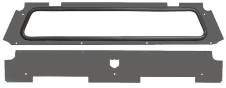 P141W461SG Pro Armor Rear Windshield Stealth Grey - RV and Auto Parts