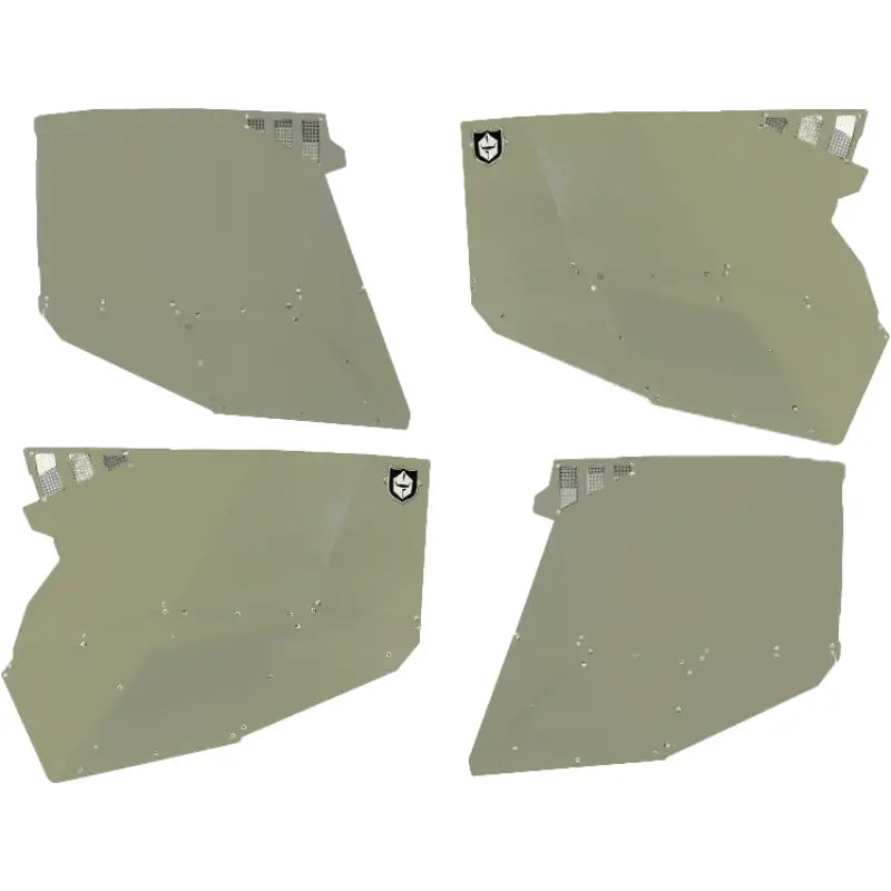 P144228GG-728 Pro Armor Stealth Door Alluminum Skins Ghost Grey Pol - RV and Auto Parts