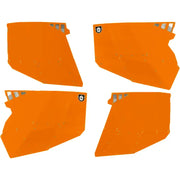 P144228OR-446 Pro Armor Stealth Door Alluminum Skins Orange Pol - RV and Auto Parts