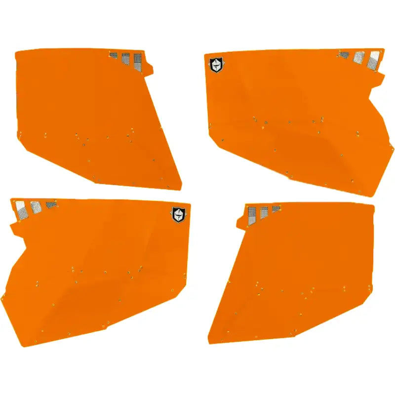 P144228OR-446 Pro Armor Stealth Door Alluminum Skins Orange Pol - RV and Auto Parts