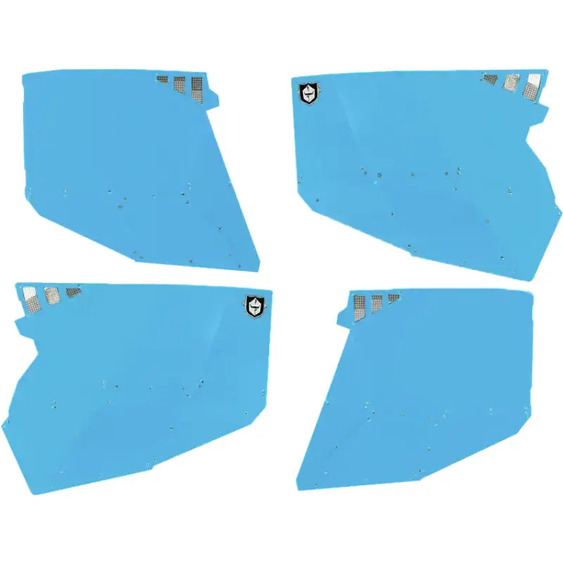 P144228SB Pro Armor Stealth Door Alluminum Skins Sky Blue Pol - RV and Auto Parts