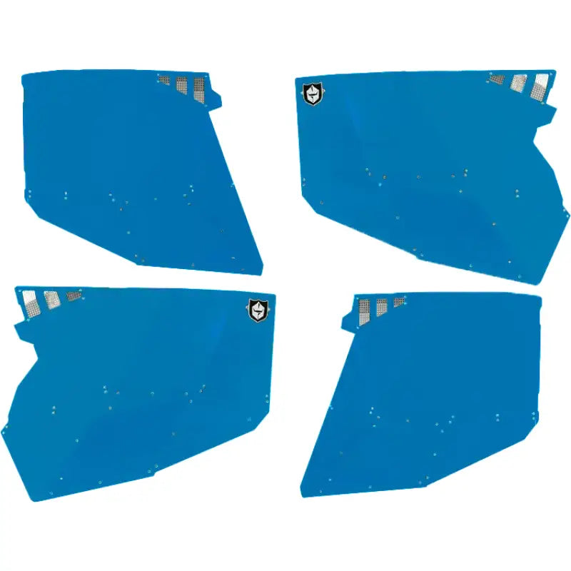 P144228VB-689 Pro Armor Stealth Door Alluminum Skins Voodoo Blue Pol - RV and Auto Parts