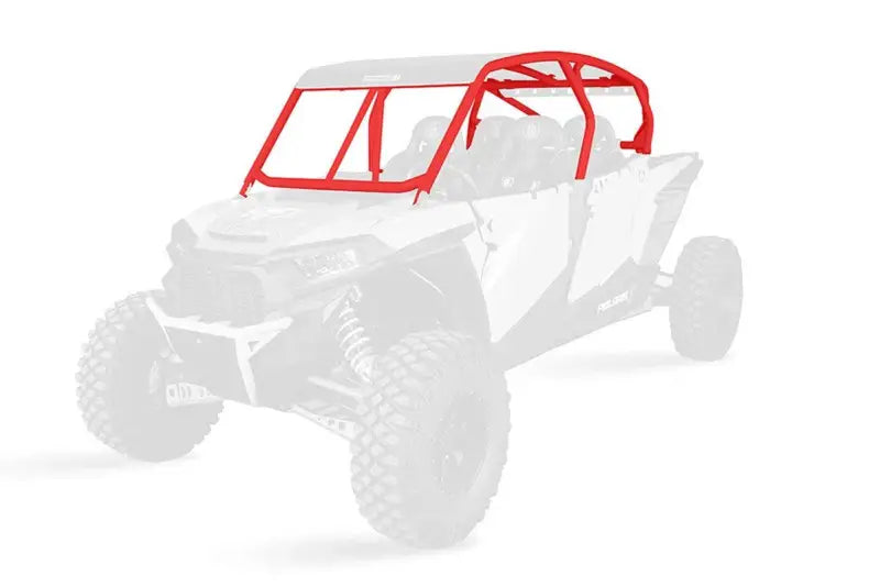 P144C025RD-293 Pro Armor Baja Cage W/V Intrusion Red - RV and Auto Parts