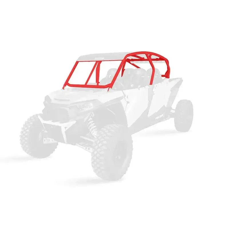 P144C025RD-293 Pro Armor Baja Cage W/V Intrusion Red - RV and Auto Parts