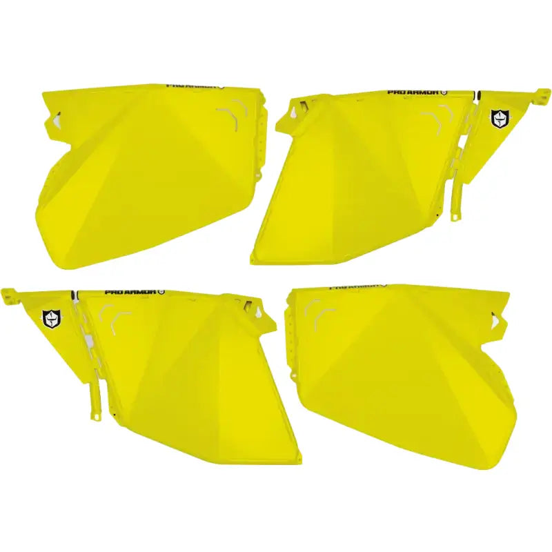P144D000LSQ-630 Pro Armor Traditional Half Doors Lime Squeeze Pol - RV and Auto Parts