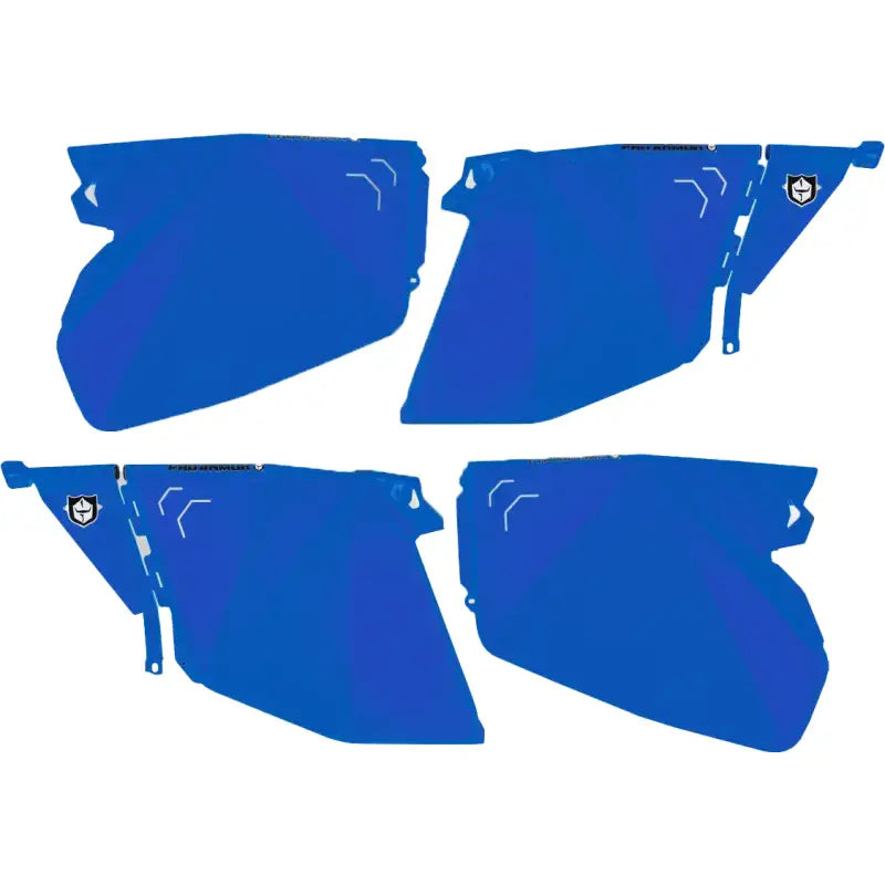P144D000PB Pro Armor Traditional Half Doors Blue Pol - RV and Auto Parts