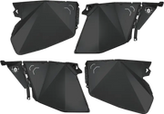 P144D000SLR Pro Armor Traditional Half Doors Solar Black Pol - RV and Auto Parts