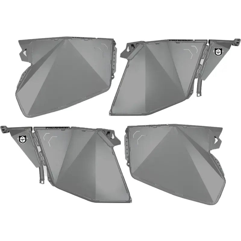 P144D000TMM Pro Armor Traditional Half Doors Titanium Matte Metallic Pol - RV and Auto Parts