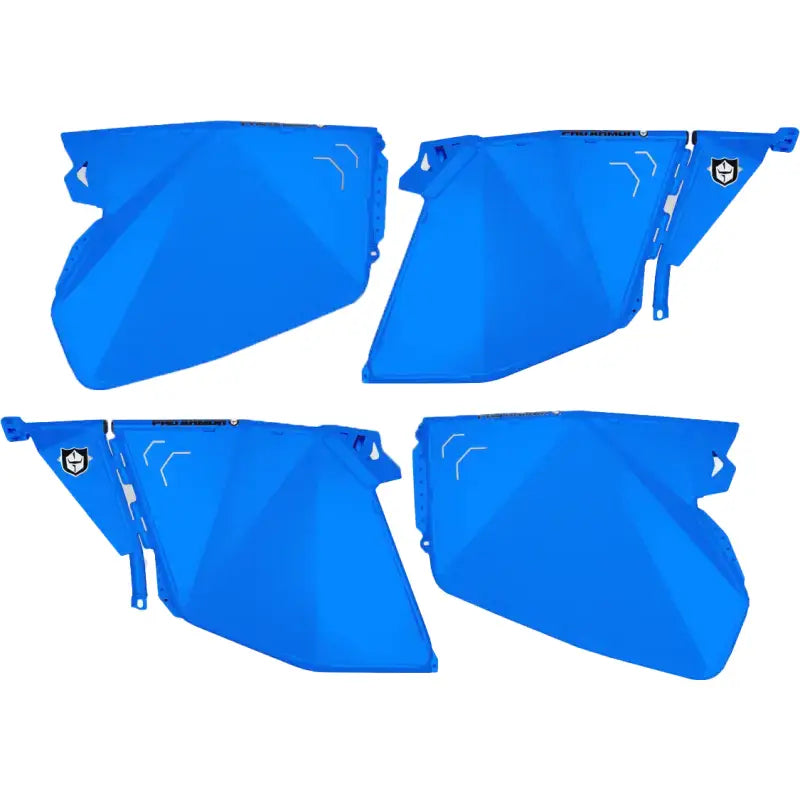 P144D000VB-689 Pro Armor Traditional Half Doors Voodoo Blue Pol - RV and Auto Parts