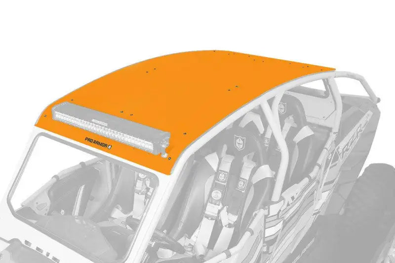 P144R121OR-446 Pro Armor Asylum Roof W/Light Bar Pocket Orange - RV and Auto Parts