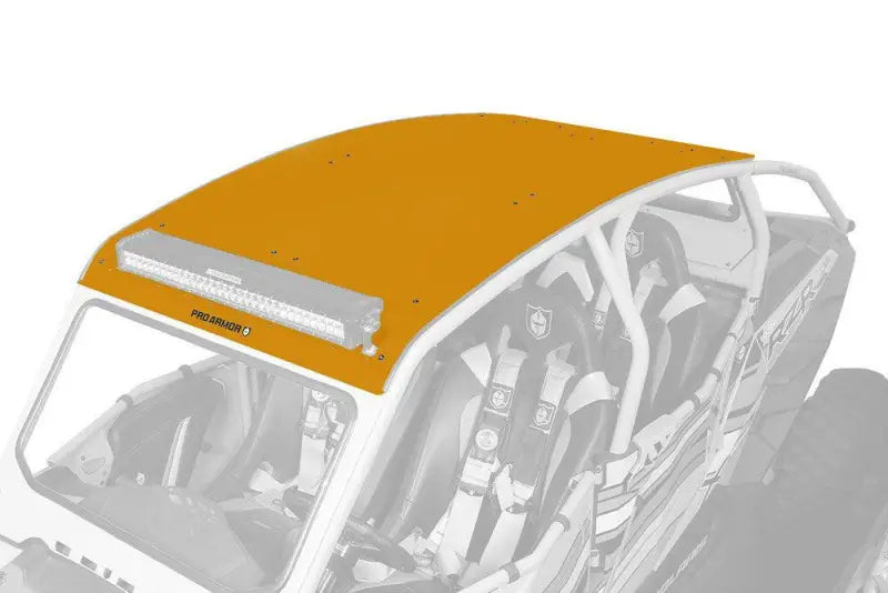P144R121ORM Pro Armor Asylum Roof W/Light Bar Pocket Orange Rust Metallic - RV and Auto Parts