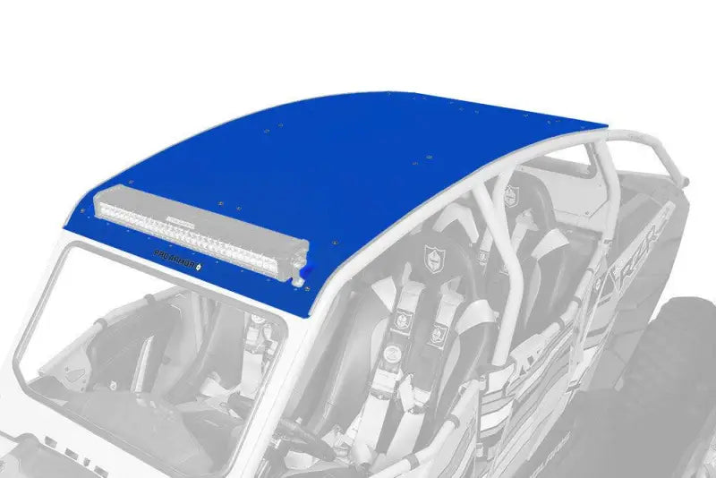 P144R121PB Pro Armor Asylum Roof W/Light Bar Pocket Polaris Blue - RV and Auto Parts