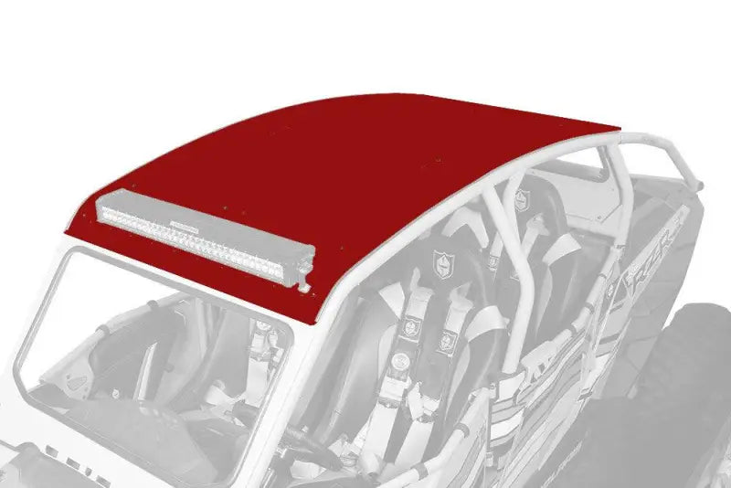 P144R121PR Pro Armor Asylum Roof W/Light Bar Pocket Performance Red - RV and Auto Parts