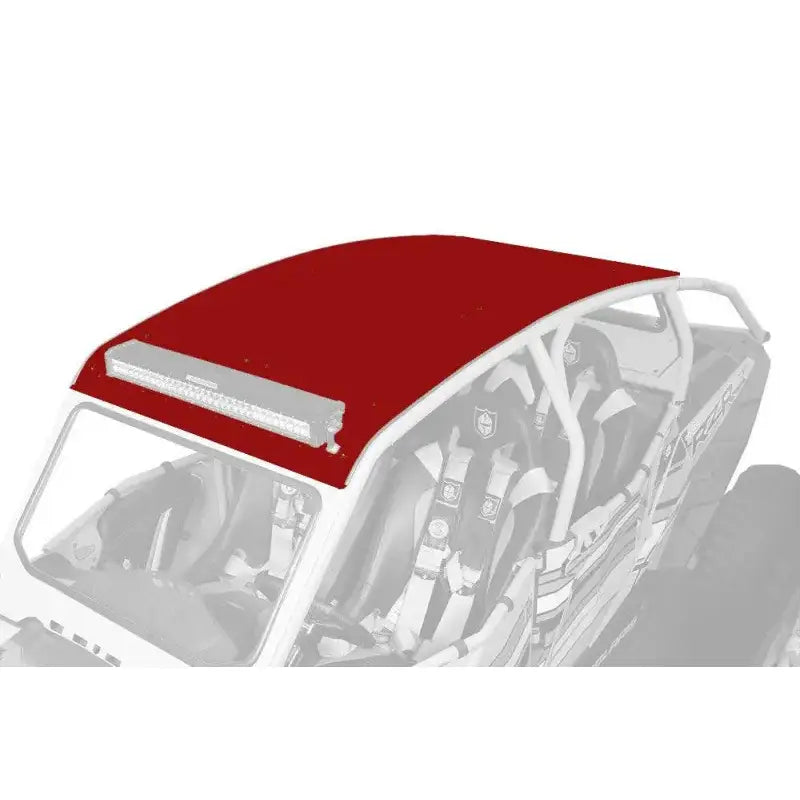 P144R121PR Pro Armor Asylum Roof W/Light Bar Pocket Performance Red - RV and Auto Parts
