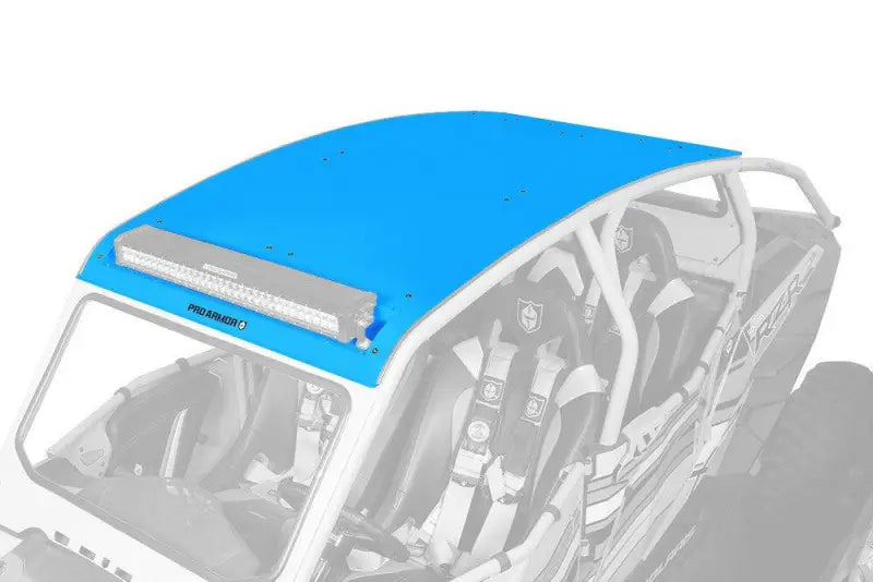 P144R121SB Pro Armor Asylum Roof W/Light Bar Pocket Sky Blue - RV and Auto Parts