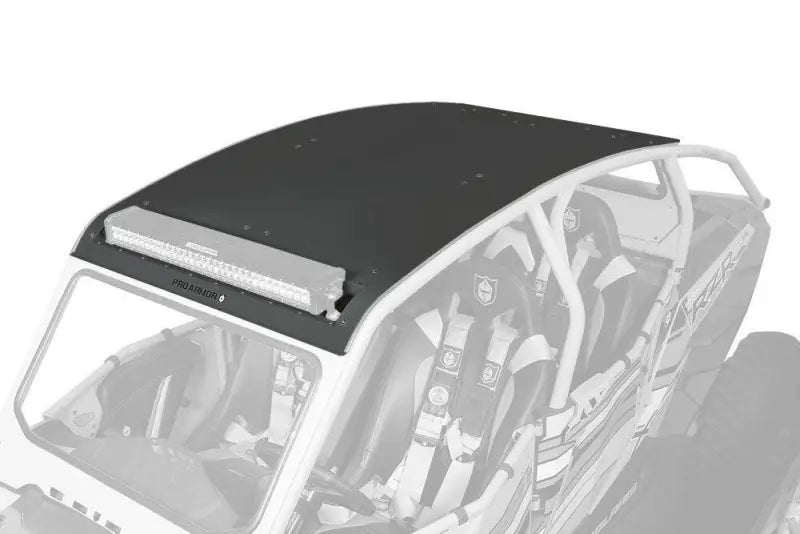 P144R121SLR Pro Armor Asylum Roof W/Light Bar Pocket Solar Black - RV and Auto Parts
