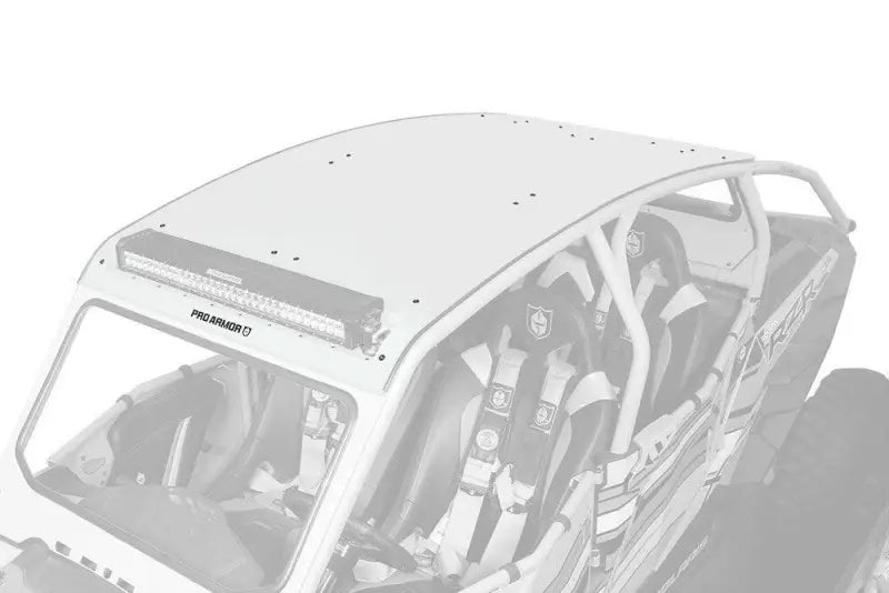 P144R121WP Pro Armor Asylum Roof W/Light Bar Pocket White Pearl - RV and Auto Parts