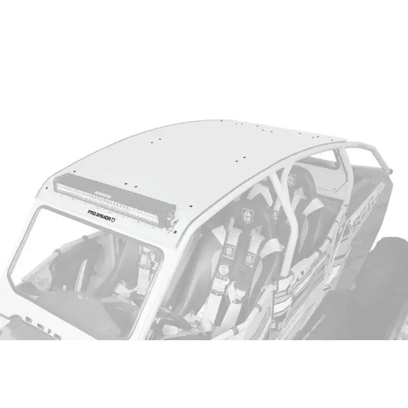 P144R121WP Pro Armor Asylum Roof W/Light Bar Pocket White Pearl - RV and Auto Parts