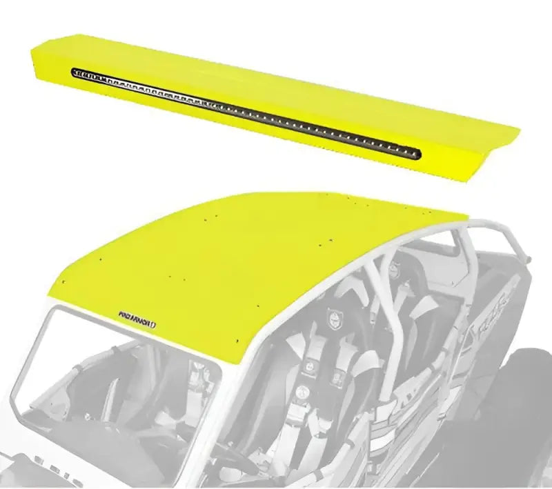 P144R123LSQ Pro Armor Asylum Rear Wing W/ Lightbar Lime Squeeze - RV and Auto Parts