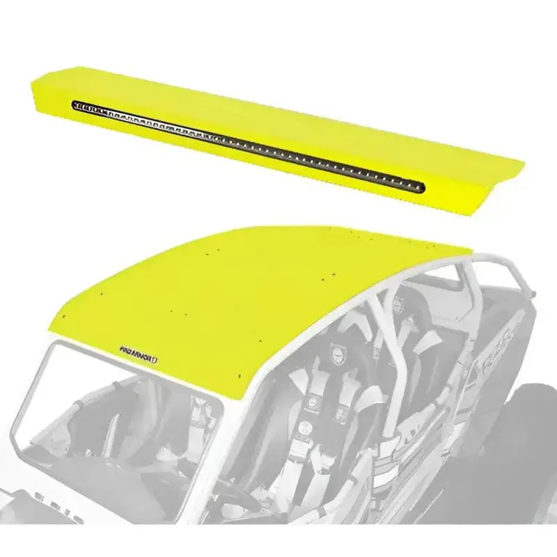 P144R123LSQ Pro Armor Asylum Rear Wing W/ Lightbar Lime Squeeze - RV and Auto Parts