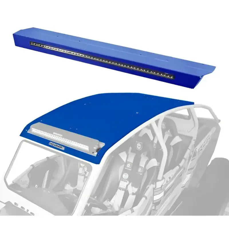 P144R124PB Pro Armor Asylum Roof W/Rr Lightbar Pkt Polaris Blue - RV and Auto Parts