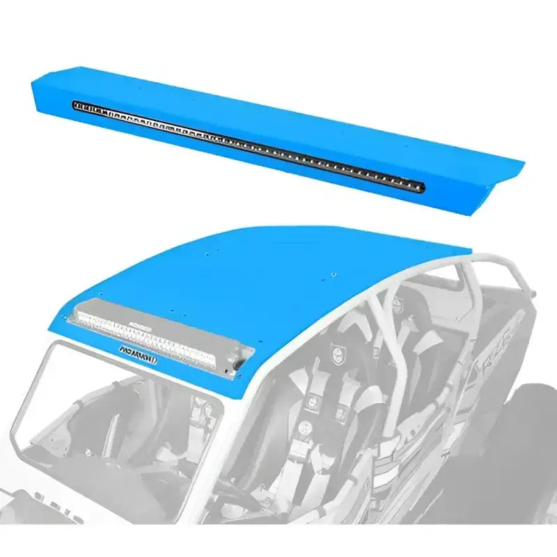 P144R124SB Pro Armor Asylum Roof W/Rr Lightbar Pkt Sky Blue - RV and Auto Parts