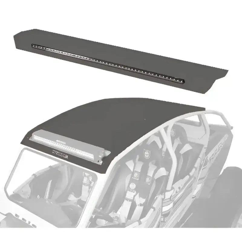 P144R124SG Pro Armor Asylum Roof W/Rr Lightbar Pkt Stealth Grey - RV and Auto Parts
