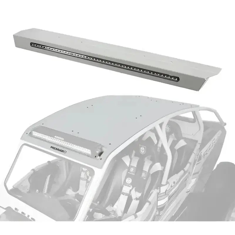 P144R124TMM Pro Armor Asylum Roof W/Rr Lightbar Pkt Titanium Matte Metallic - RV and Auto Parts