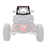 Black and red off-road utility vehicle with P186C036 Pro Armor Solo Cage Raw