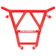 PRO ARMOR P186P361RD-293 Rear Sport Bumper Red Rzr Rs1