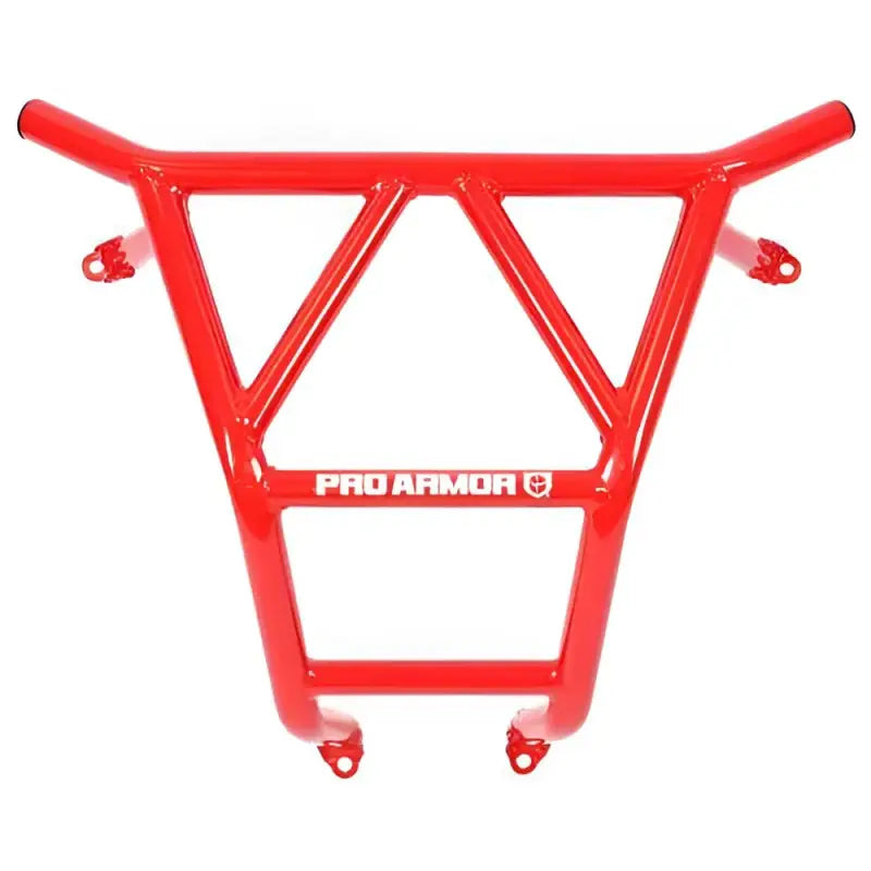 PRO ARMOR P186P361RD-293 Rear Sport Bumper Red Rzr Rs1
