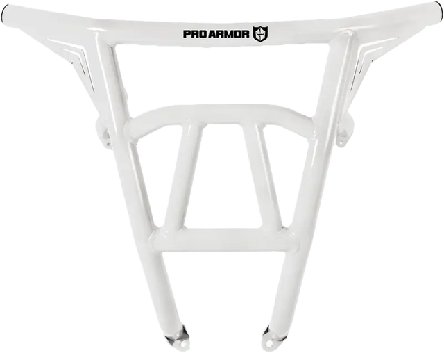 P187P361MWP Pro Armor Rear Sport Bumper Matte White Pearl Pol - RV and Auto Parts