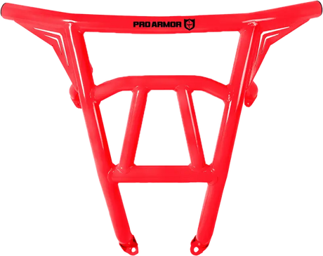 P187P361RD Pro Armor Rear Sport Bumper Red Pol - RV and Auto Parts