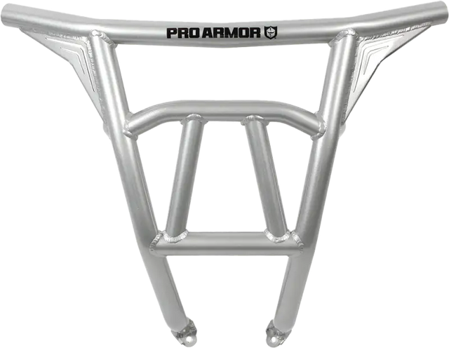 P187P361SSM Pro Armor Rear Sport Bumper Silver Sparkle Metallic - RV and Auto Parts