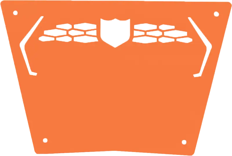 P187P363OM Pro Armor Front Sport Bumper Skid Plate Orange Madness - RV and Auto Parts