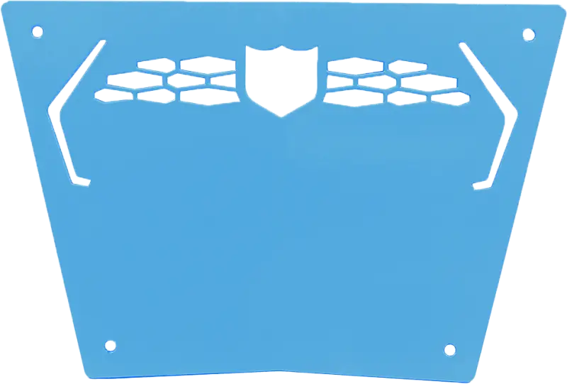 P187P363SB Pro Armor Front Sport Bumper Skid Plate Sky Blue - RV and Auto Parts